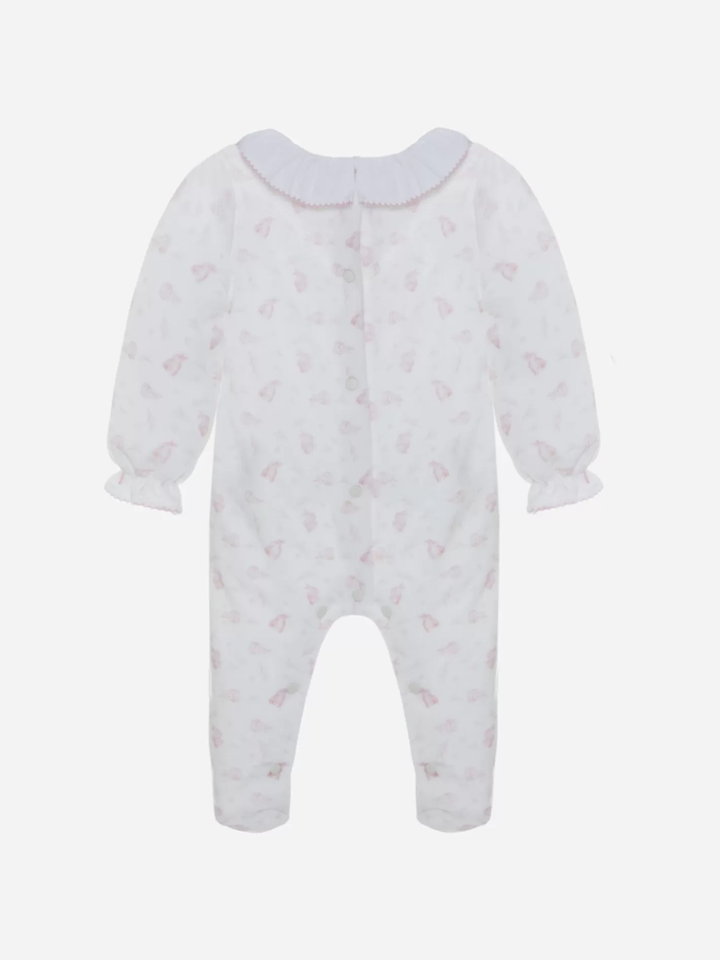 Flash Sale Patachou Babygrow Em Jersey Estampado Rosa