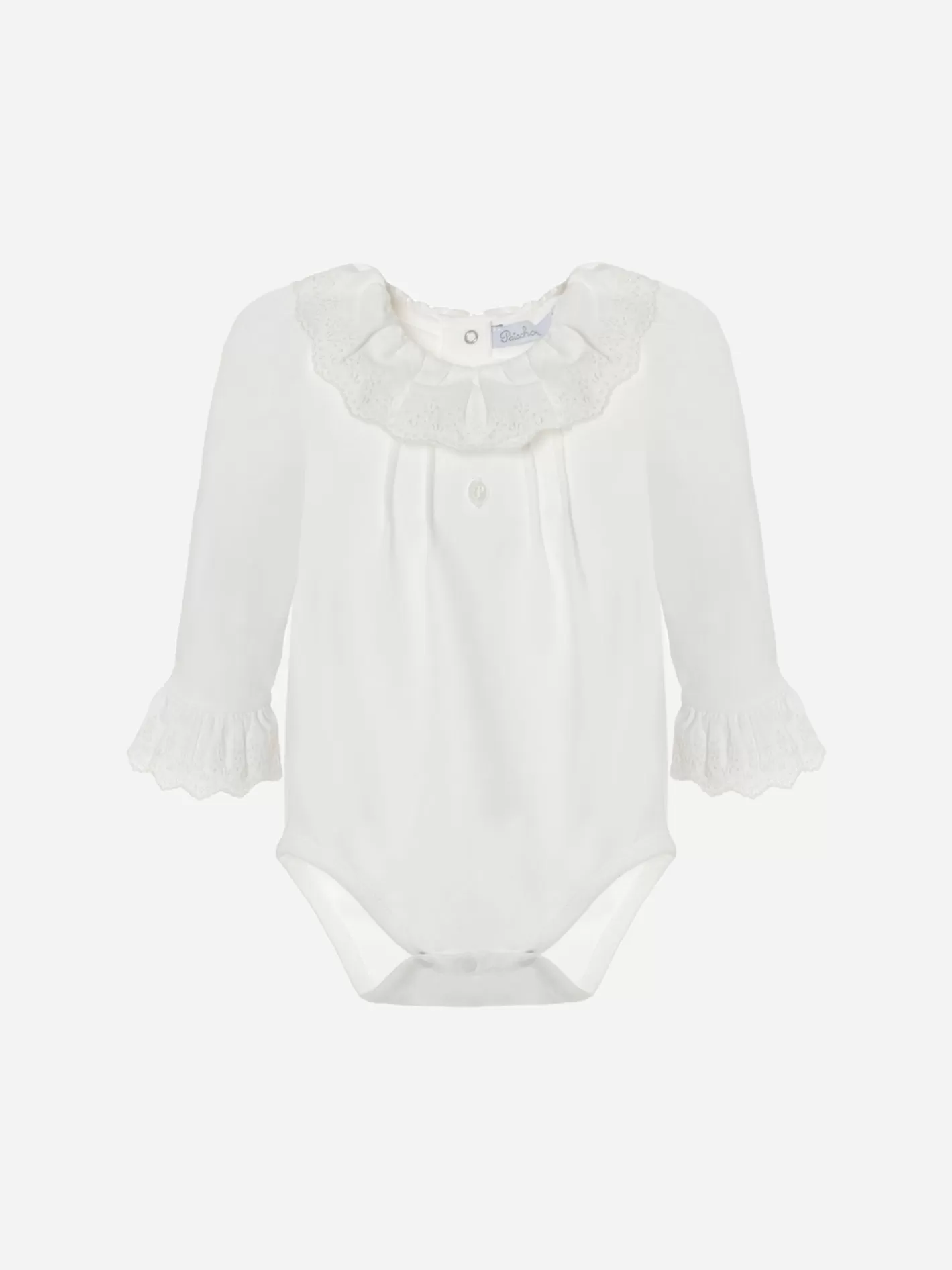 Online Patachou Babygrow Em Malha Ecru