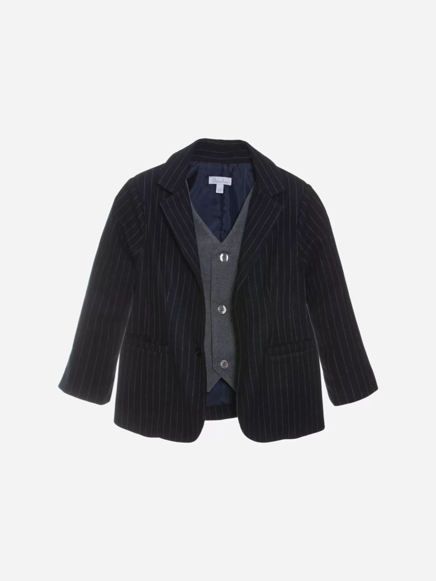 Flash Sale Patachou Blazer Em Flanela Azul Marinho