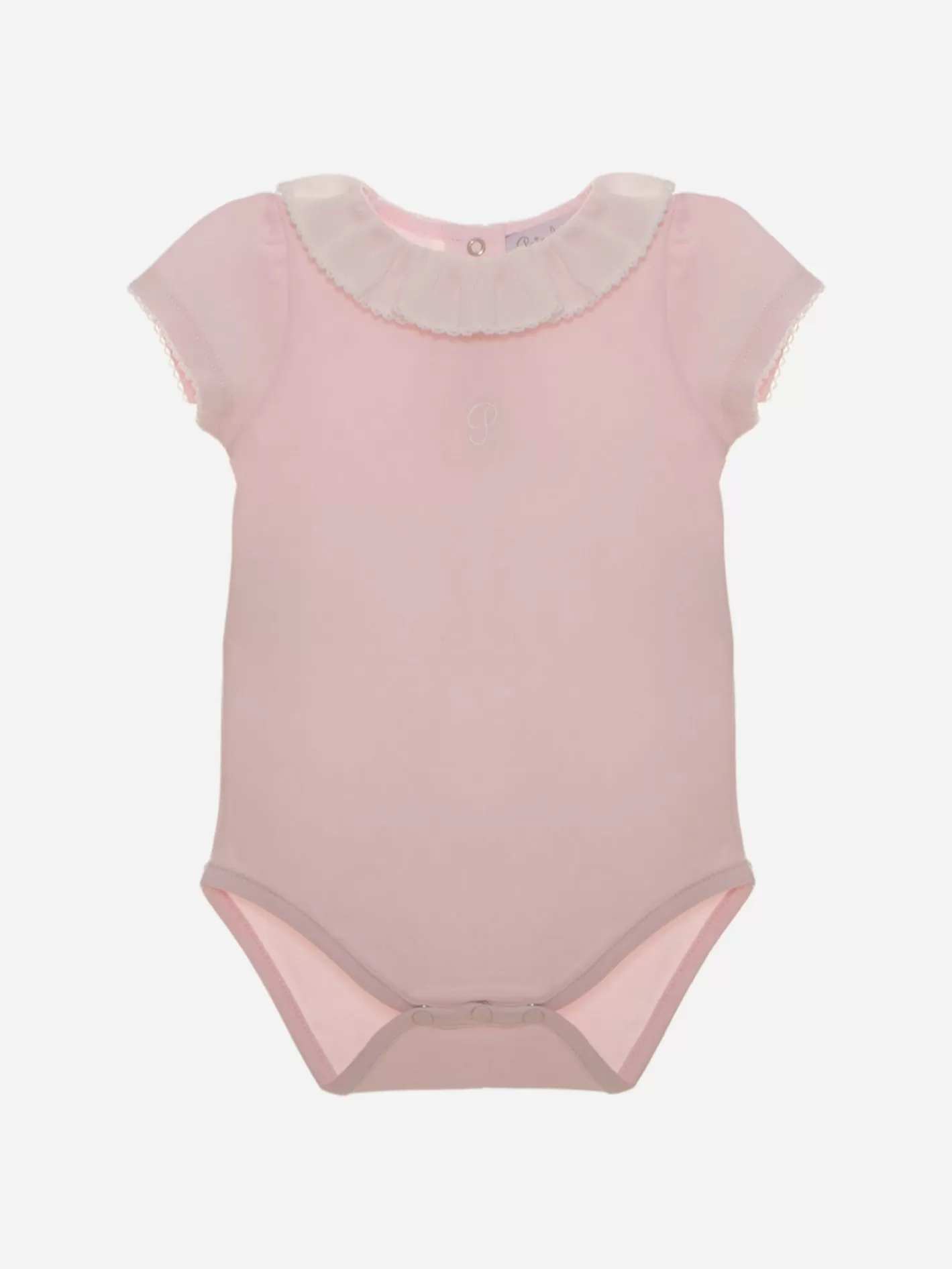 Discount Patachou Body Rosa Basico Em Jersey