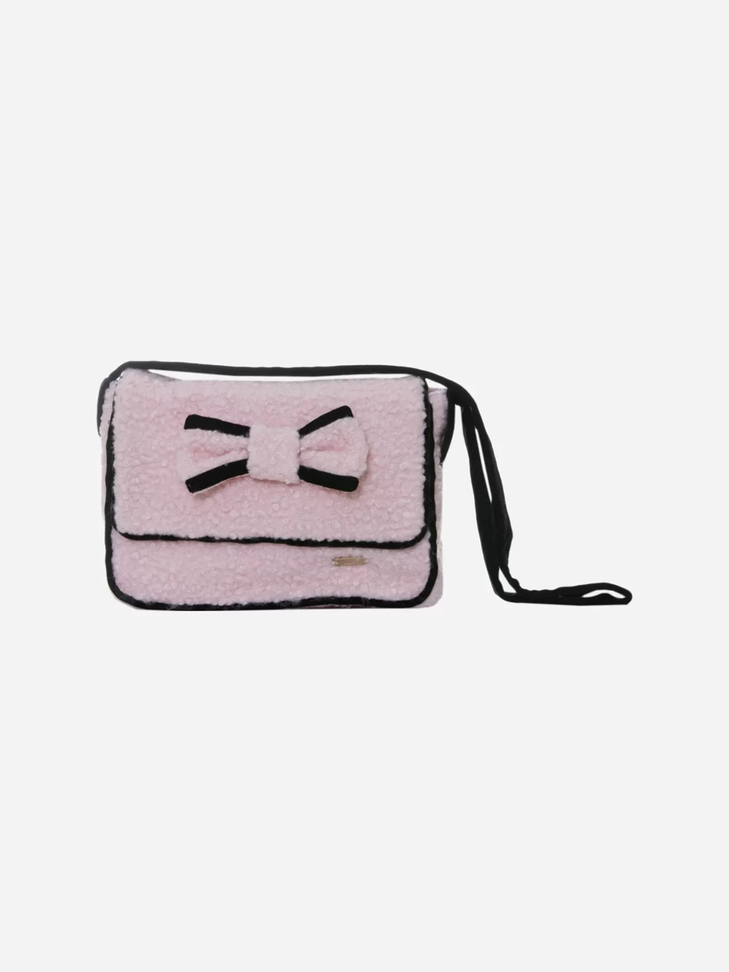 Best Sale Patachou Bolsa Em Tecido Boucle Rosa