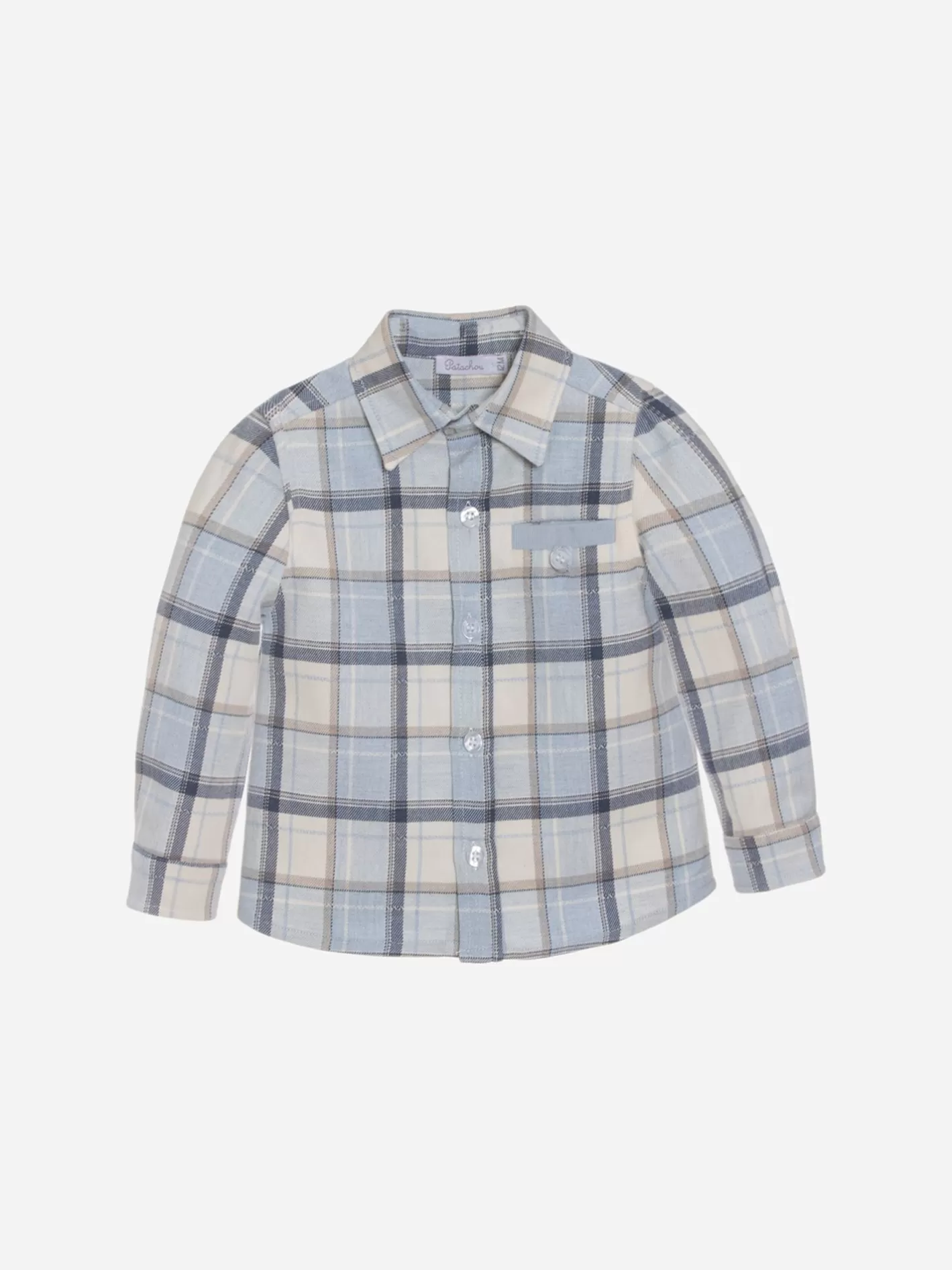 Flash Sale Patachou Camisa De Flanela Xadrez Azul