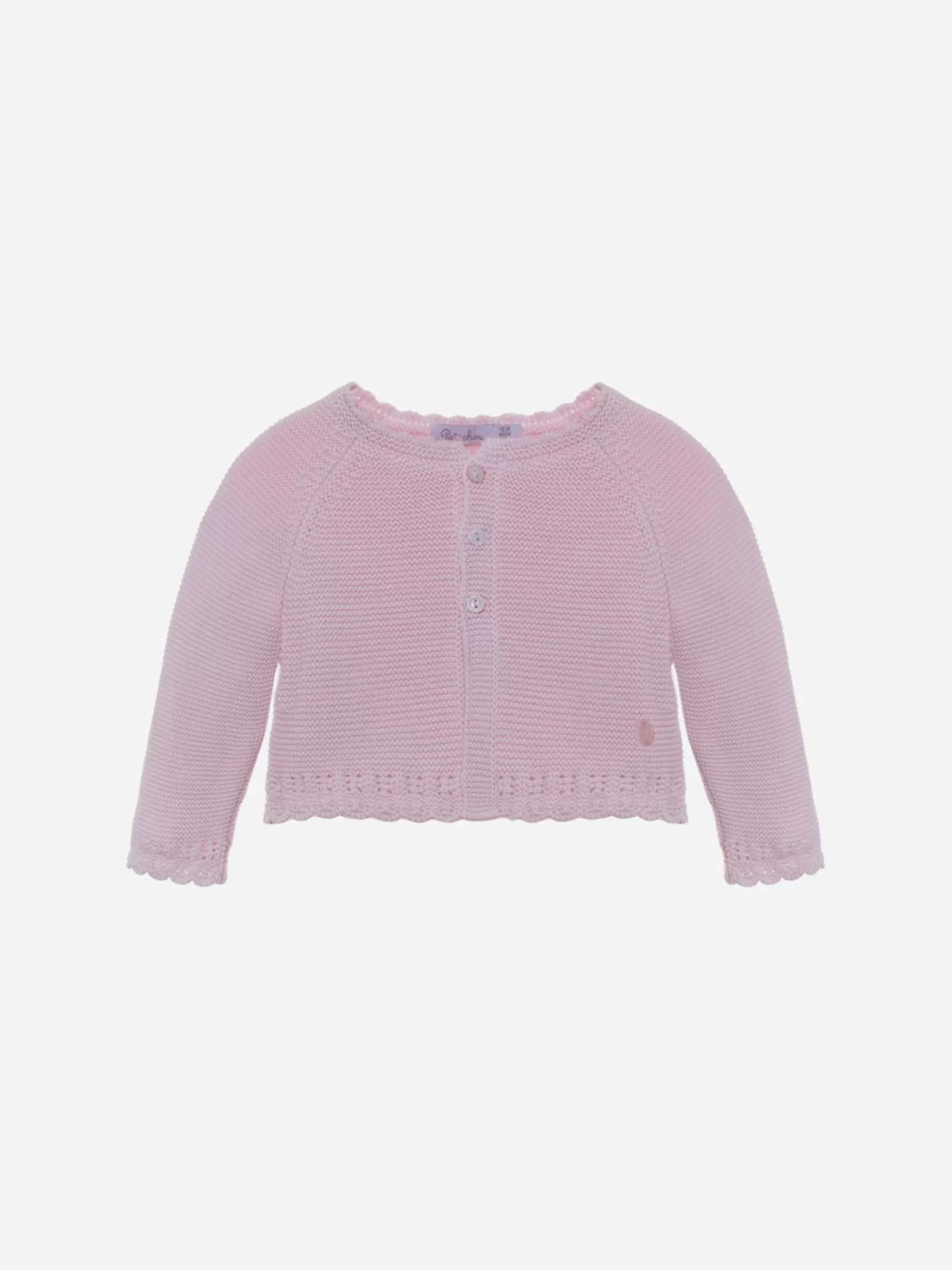 Flash Sale Patachou Casaco De Manga Comprida De Tricot Rosa