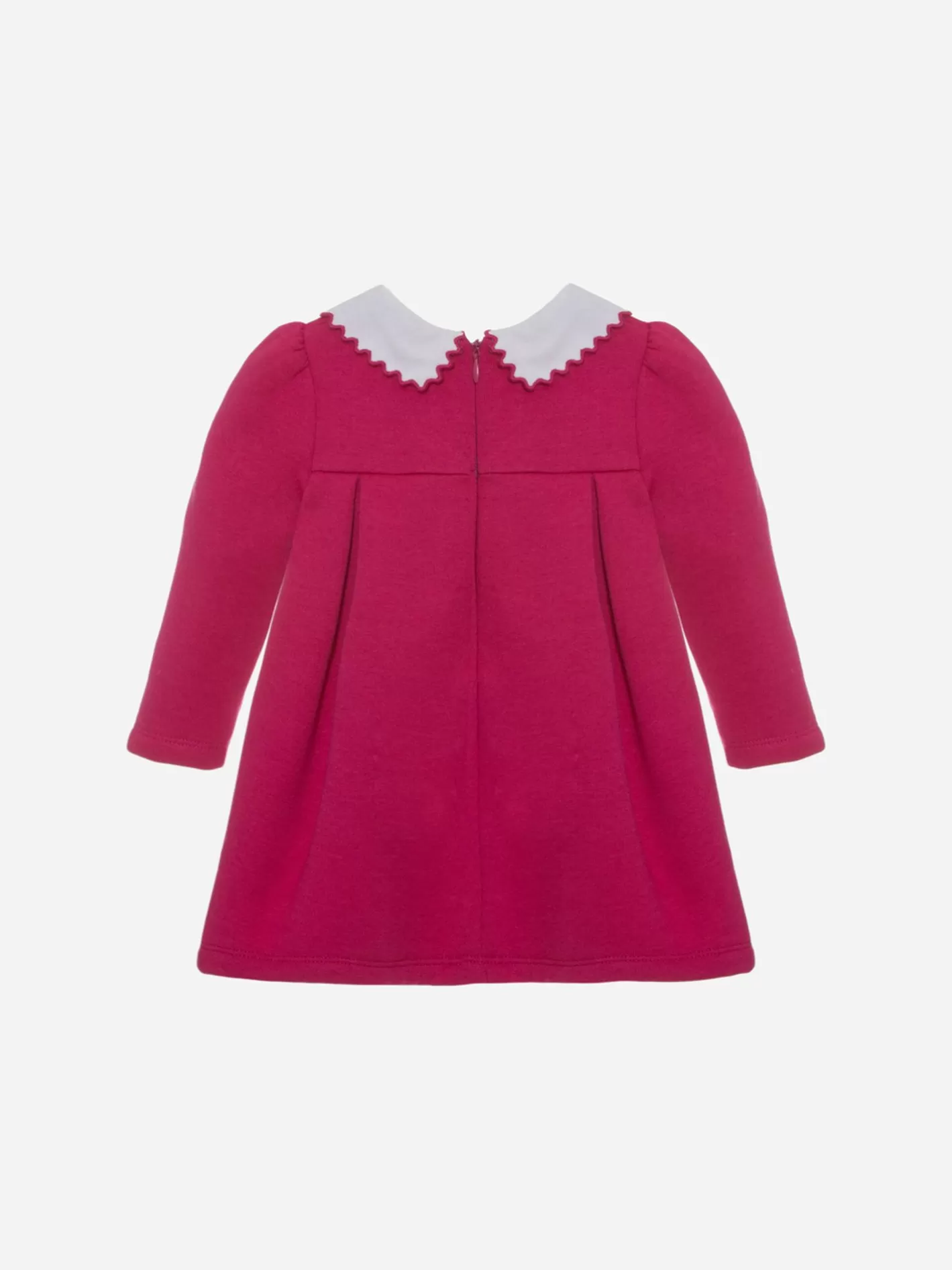 Clearance Patachou Vestido De Manga Comprida Em Malha Rosa Fuschia